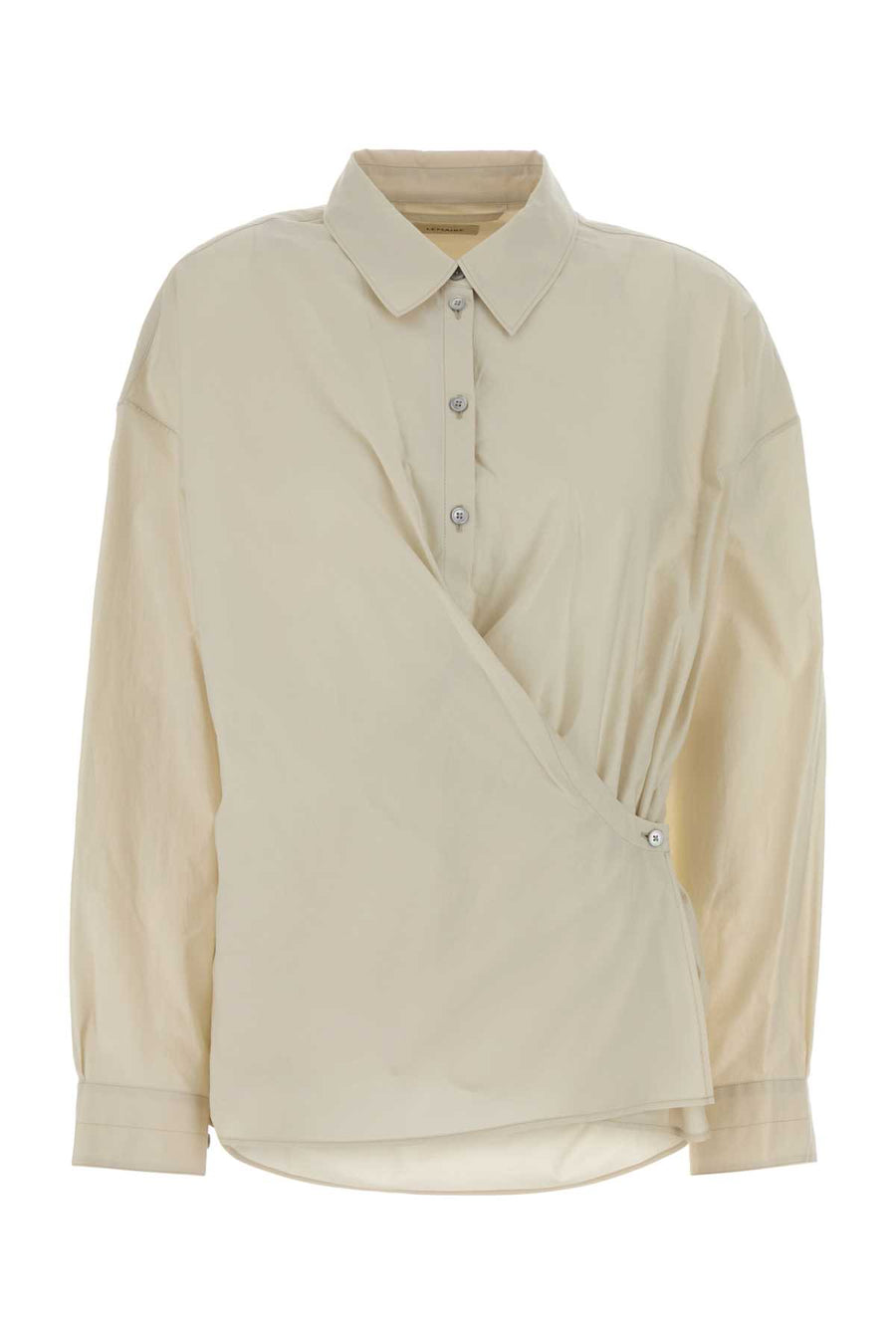 Lemaire 80% Cotton 20% Silk shirt in beige