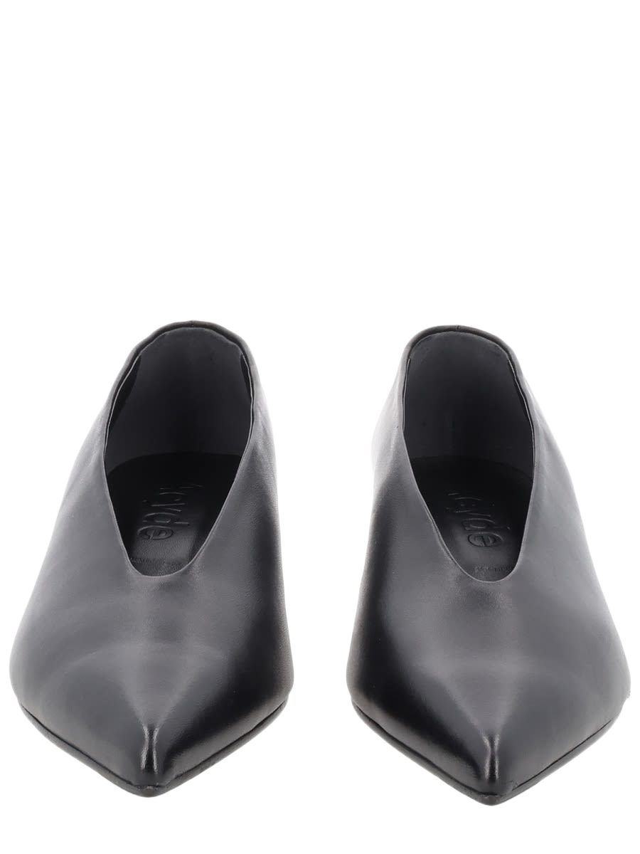Décolleté Clara Black Nappa Leather Heels