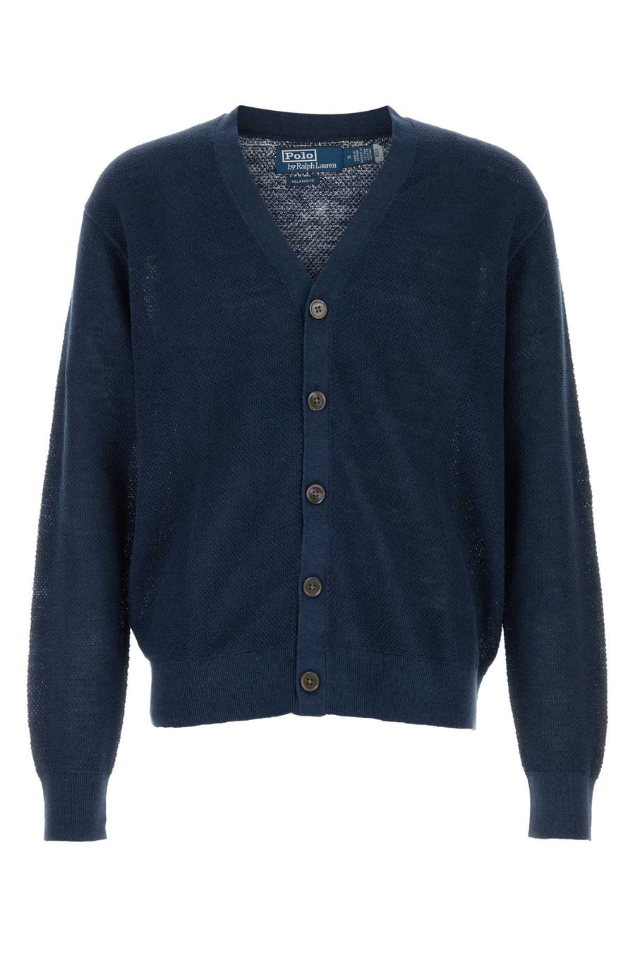 Polo Ralph Lauren 100% Linen cardigan in navy