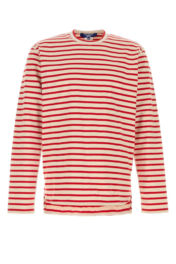 Junya Watanabe Sleeve 100% Cotton t-shirt in red