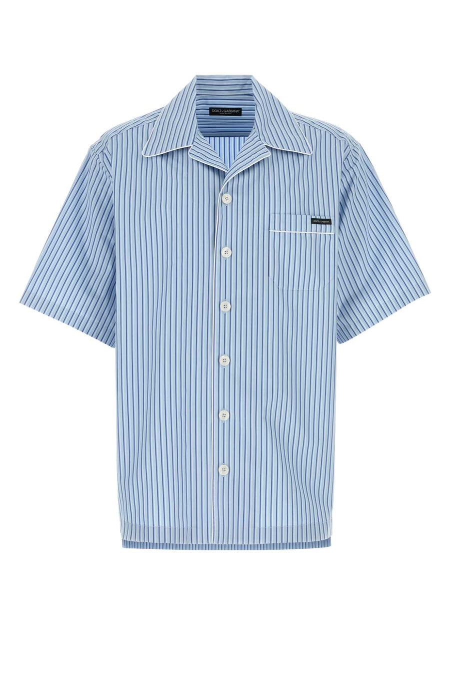 Dolce & Gabbana 98% Cotton shirt in blue