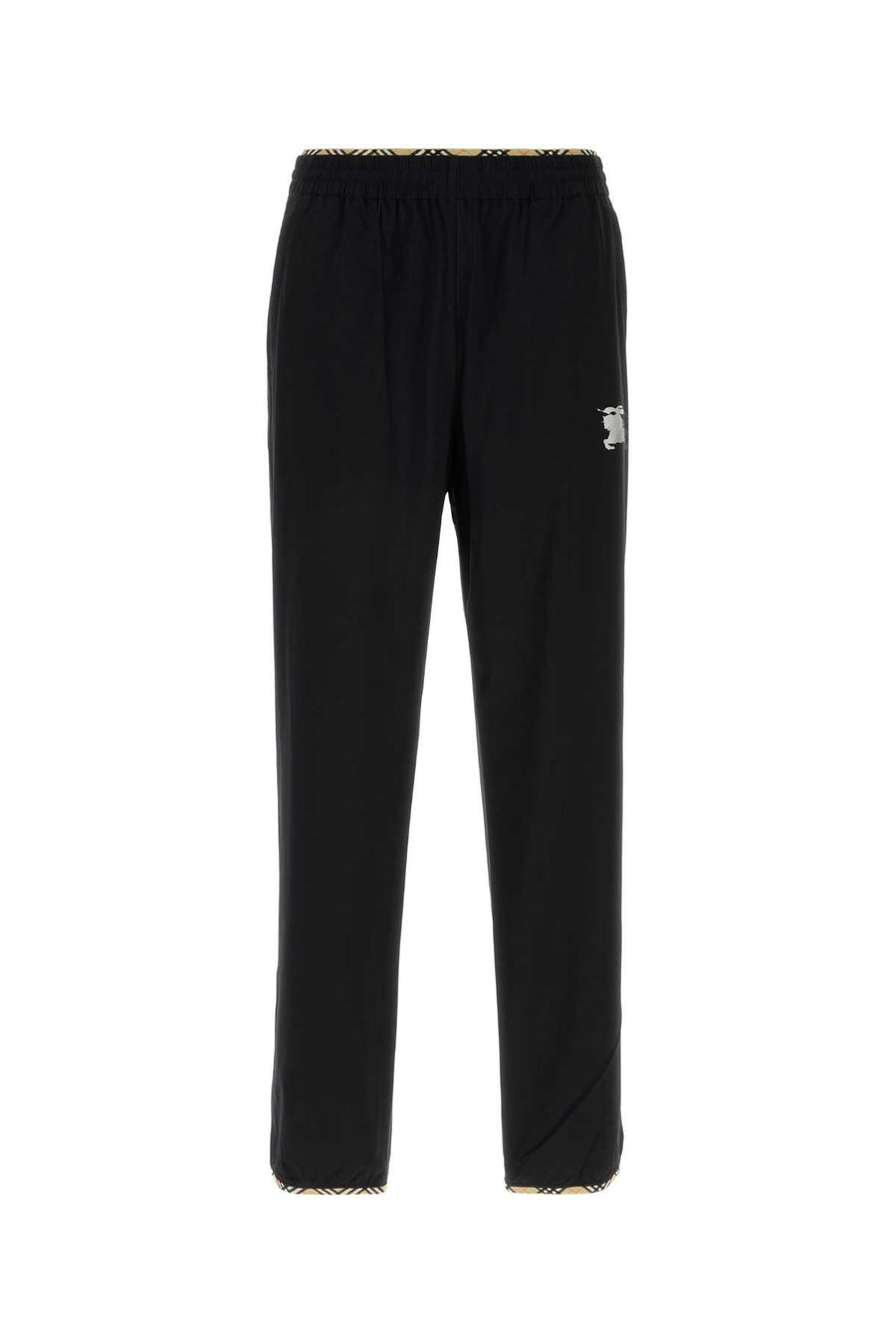 Burberry 87% Nylon joggers in black