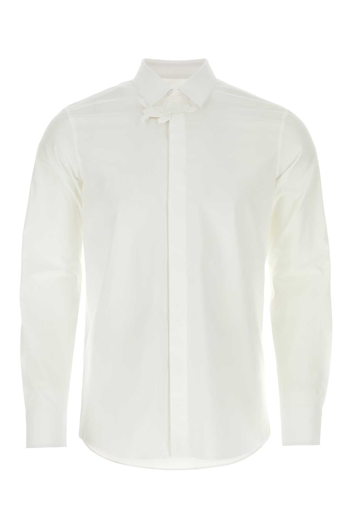 4v0ab76fa11 0bo Bianco Exterior: Cotton Camicie
