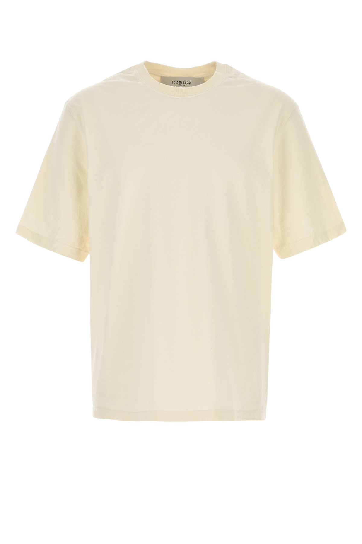 Cream Cotton T-Shirt Heritagewhite Exterior