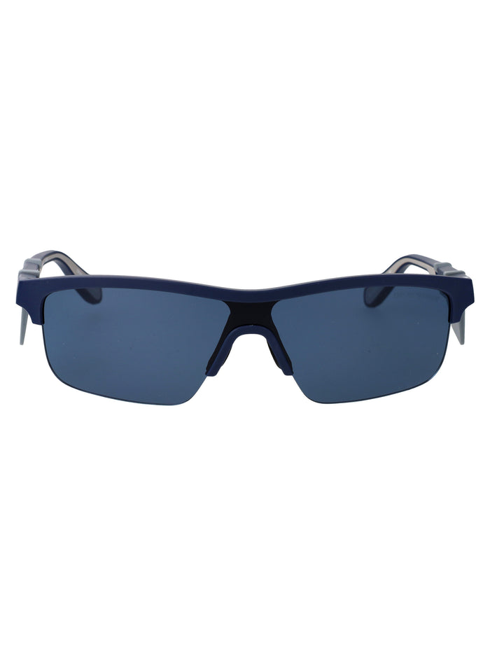 0ea4218 576380 Matte Blue Injected Sunglasses
