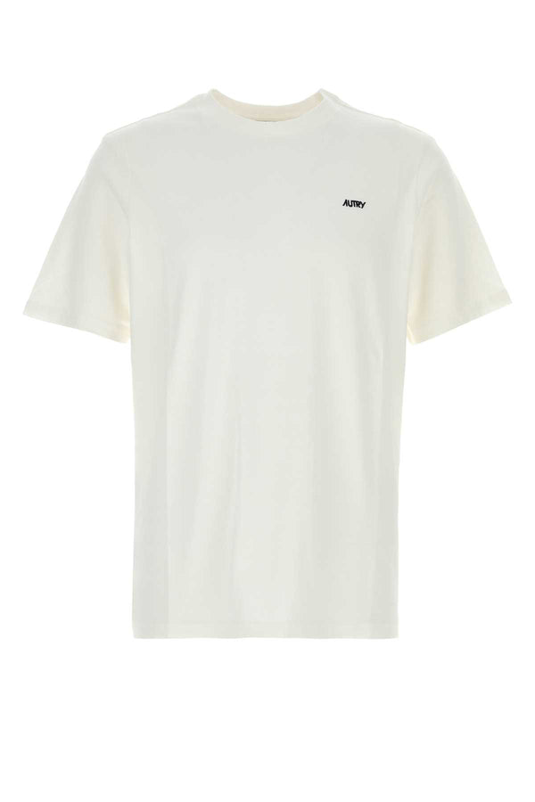 Autry Exterior: 100% Cotton t-shirt in white