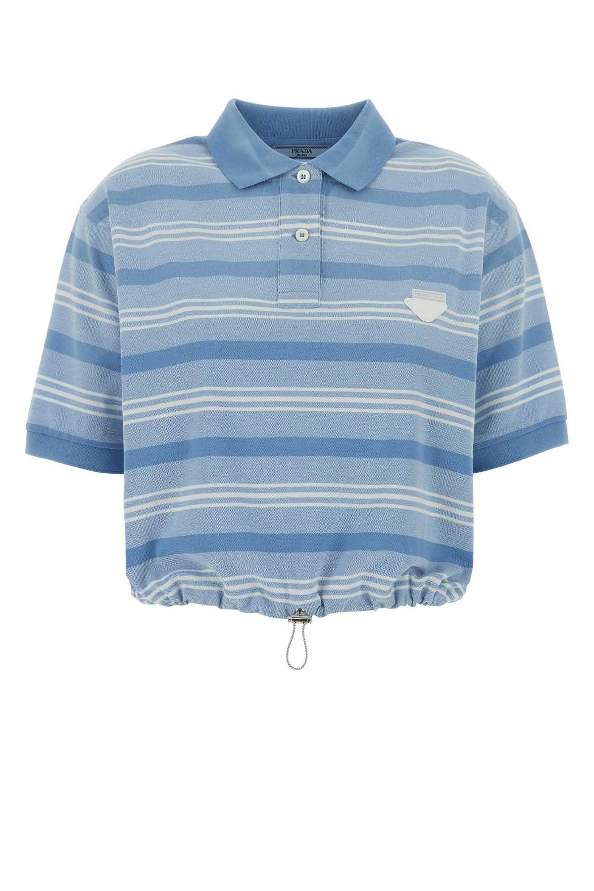 Celeste Exterior: Cotton Polo