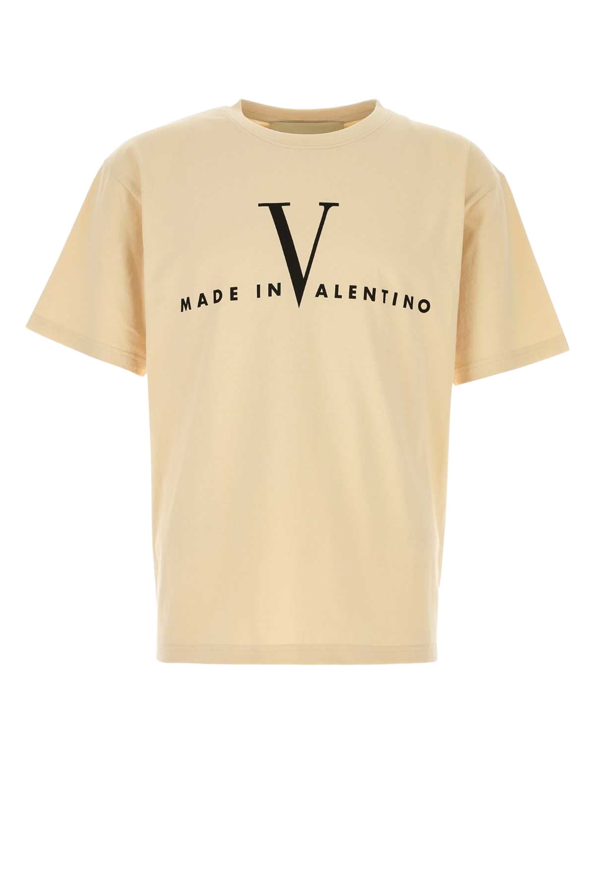 Beige Cotton T-Shirt Burronero