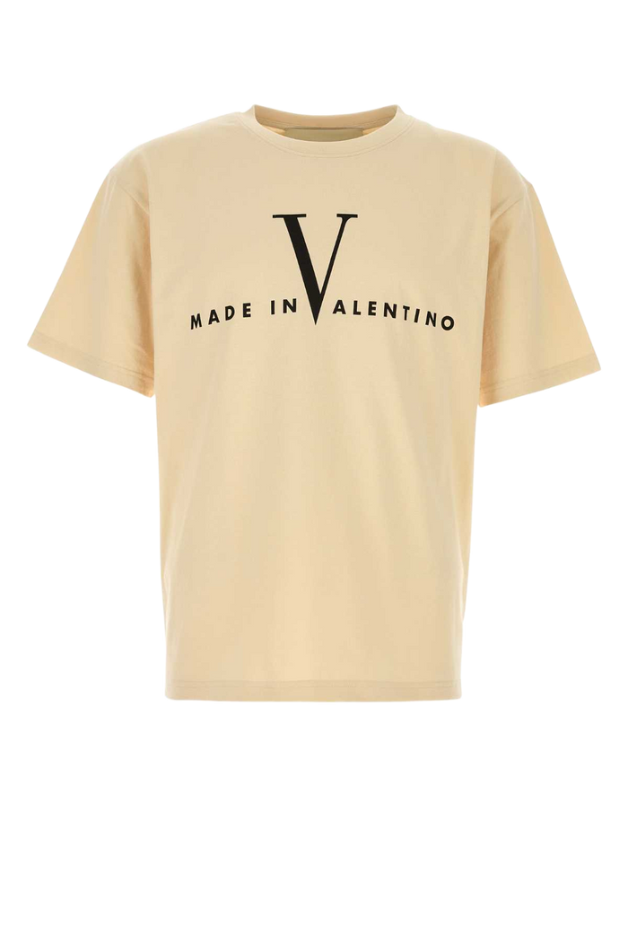 Beige Cotton T-Shirt Burronero