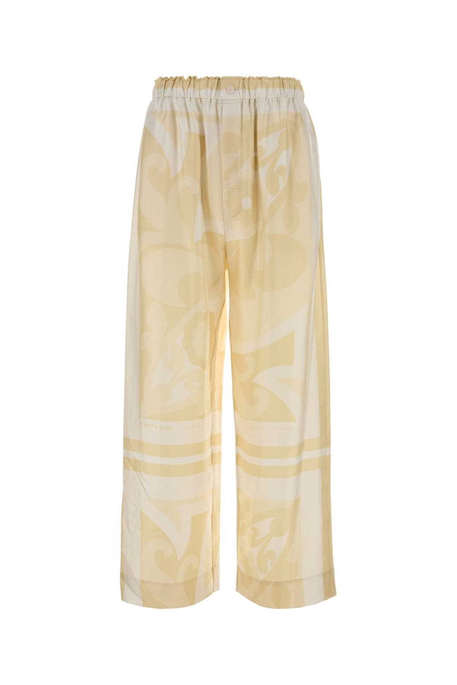 Carven 100% Silk skirt in beige