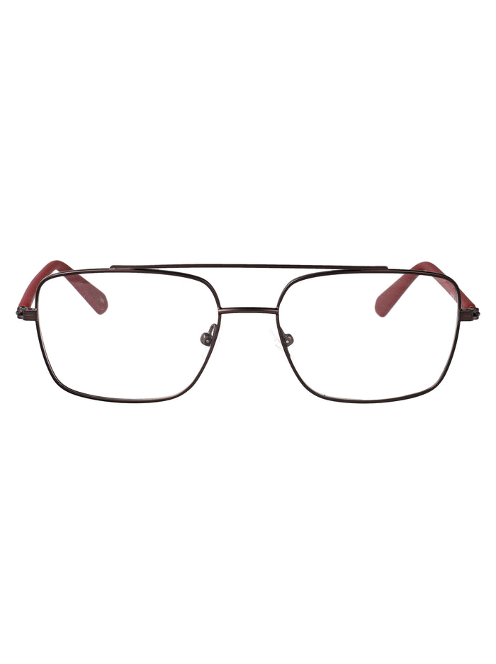 Ckj19309 Matte Gunmetal/oxblood Metal Optical