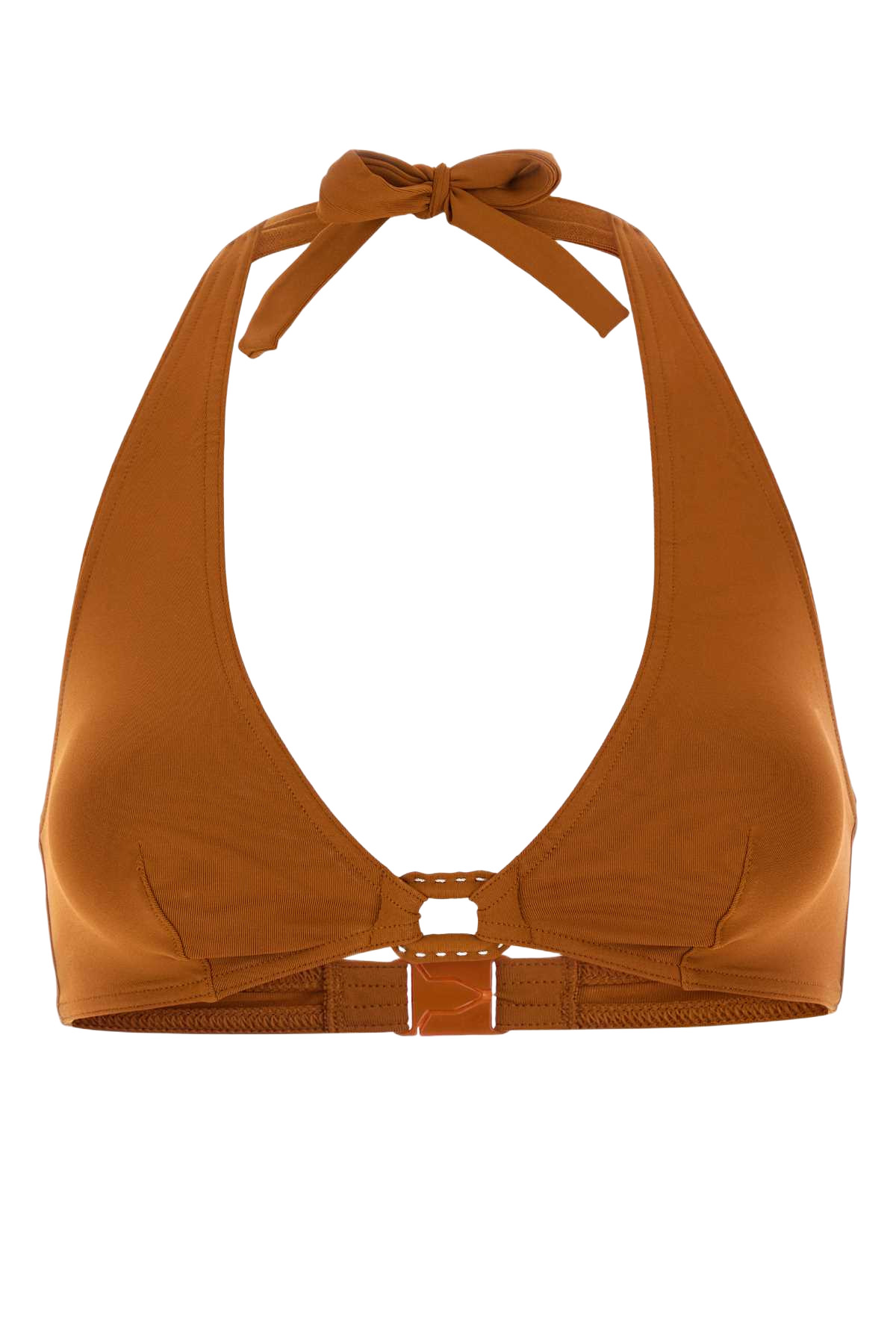 Caramel Stretch Nylon Navire Bikini Top Ecorcee25 Exterior: Elastane Costumi Da Bagno