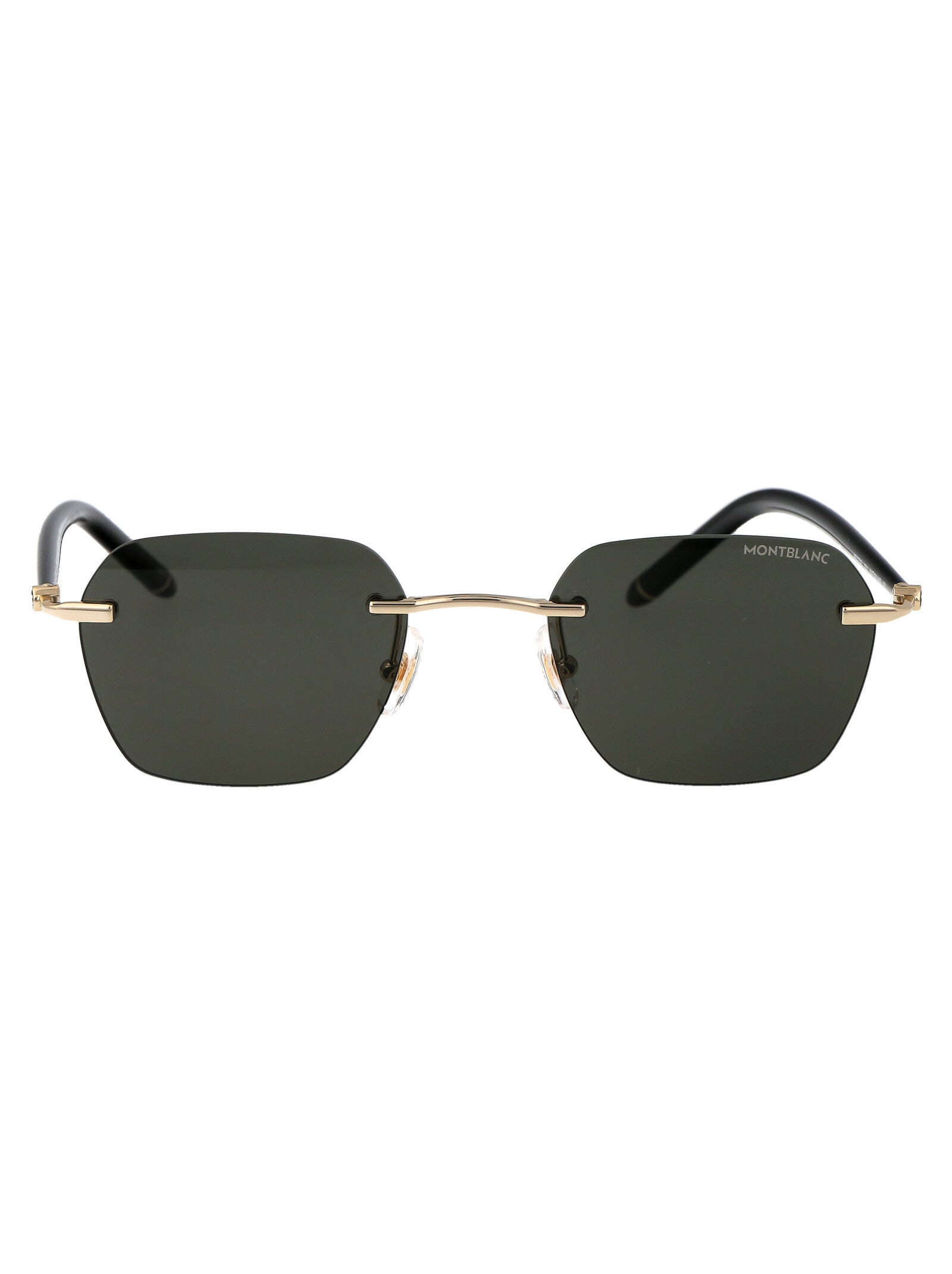 001 Gold Black Grey Acetate Sunglasses