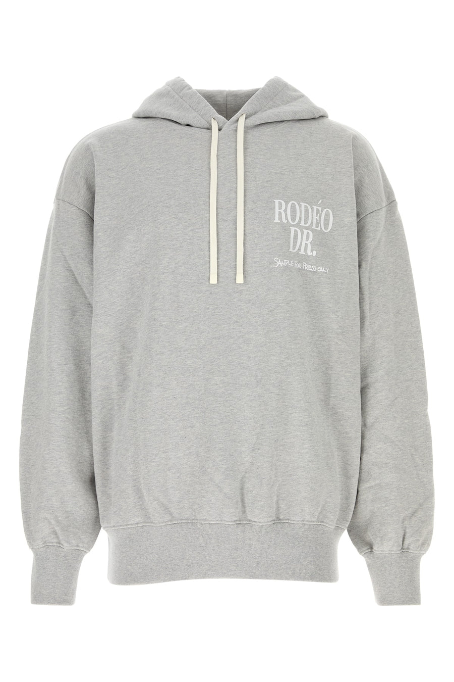 1989 Studio 100% cotton with 95% cotton 5% elastane trim hoodie in gray
