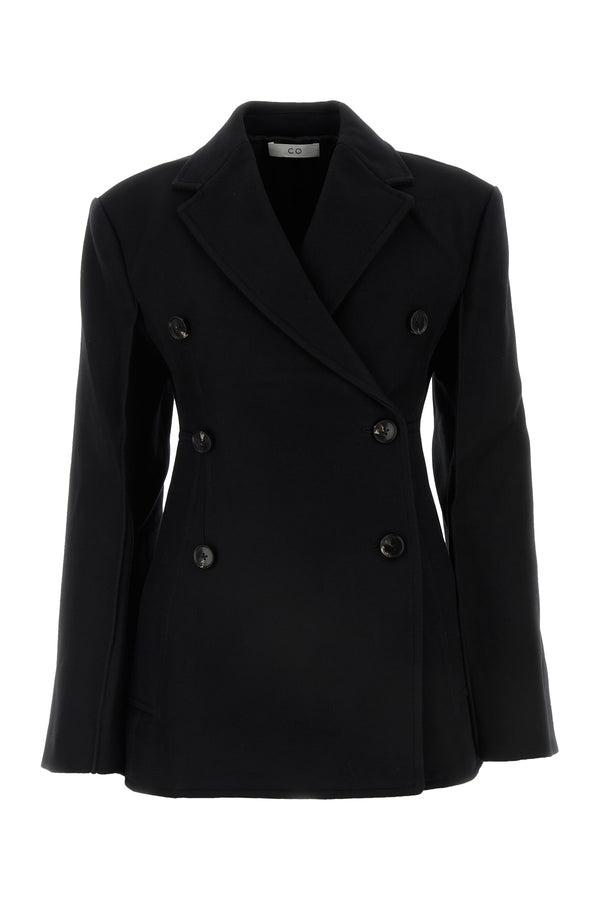 Italist 100% Cotton blazer in black