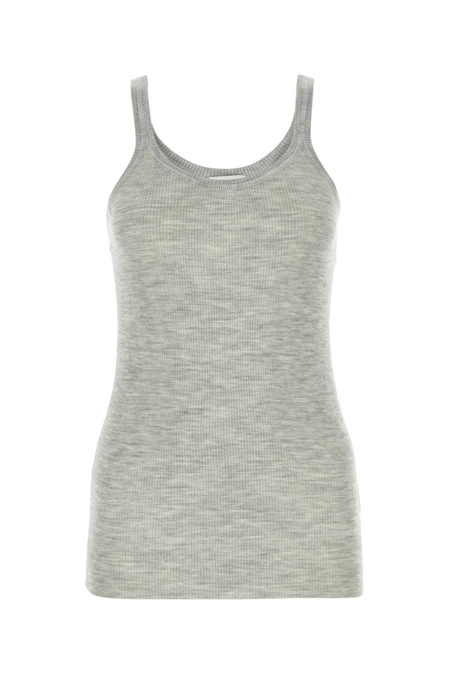 Bottega Veneta 100% Wool tank top in gray