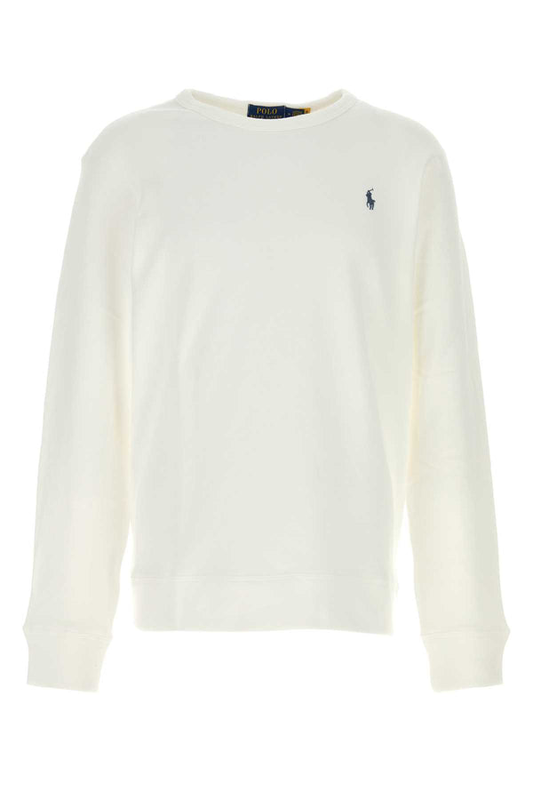 Polo Ralph Lauren 84% Cotton sweatshirt in white