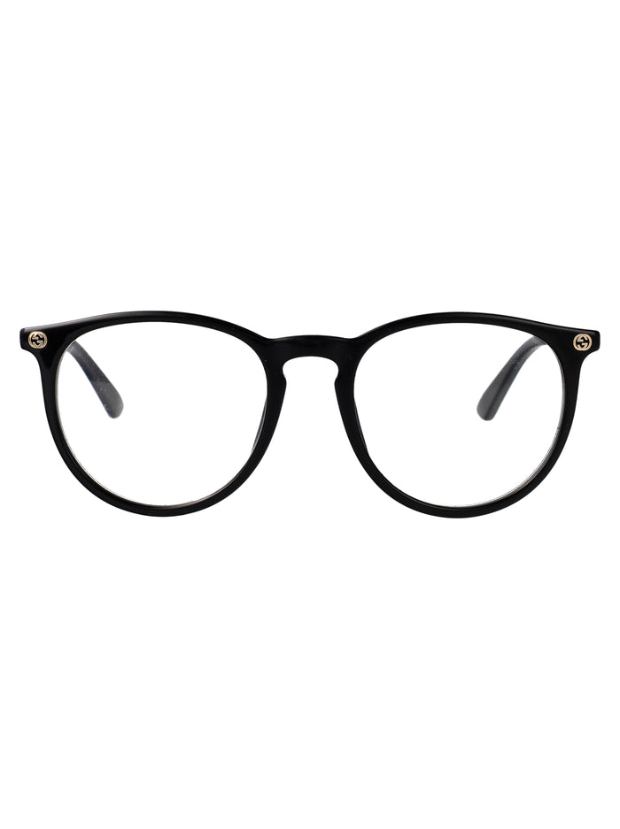 Gg0027o Black-black-transparent Acetate Optical