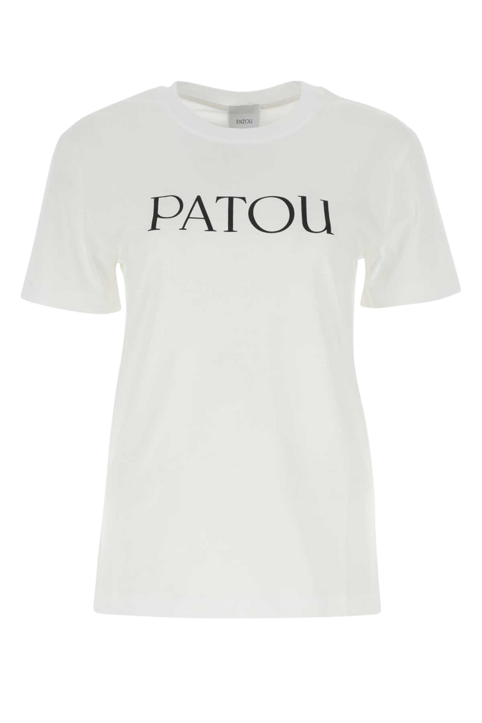 White Cotton T-Shirt 001w Co -