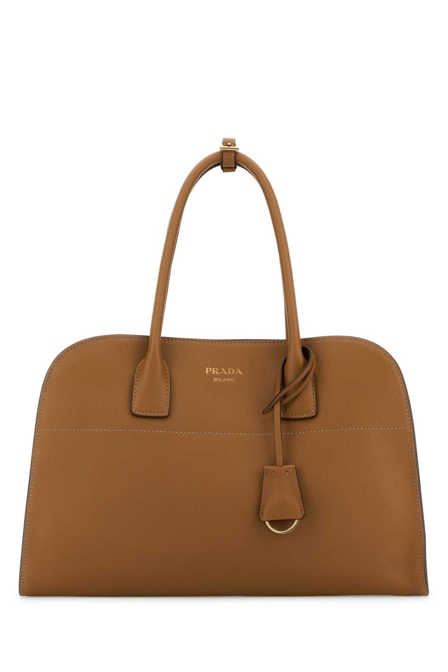 Prada 100% Vitello shoulder bag in brown