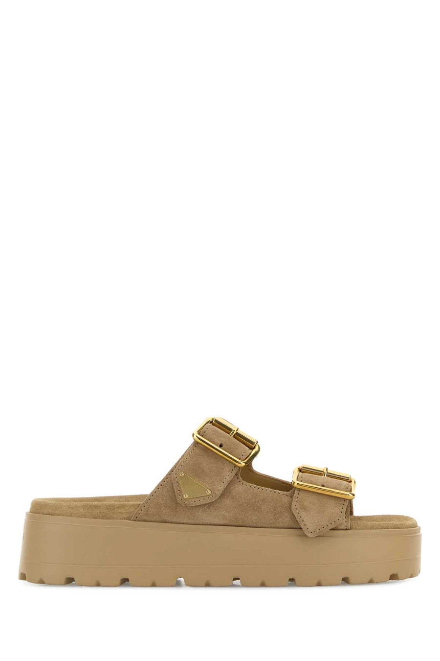 Prada Exterior: 100% Suede slide in beige