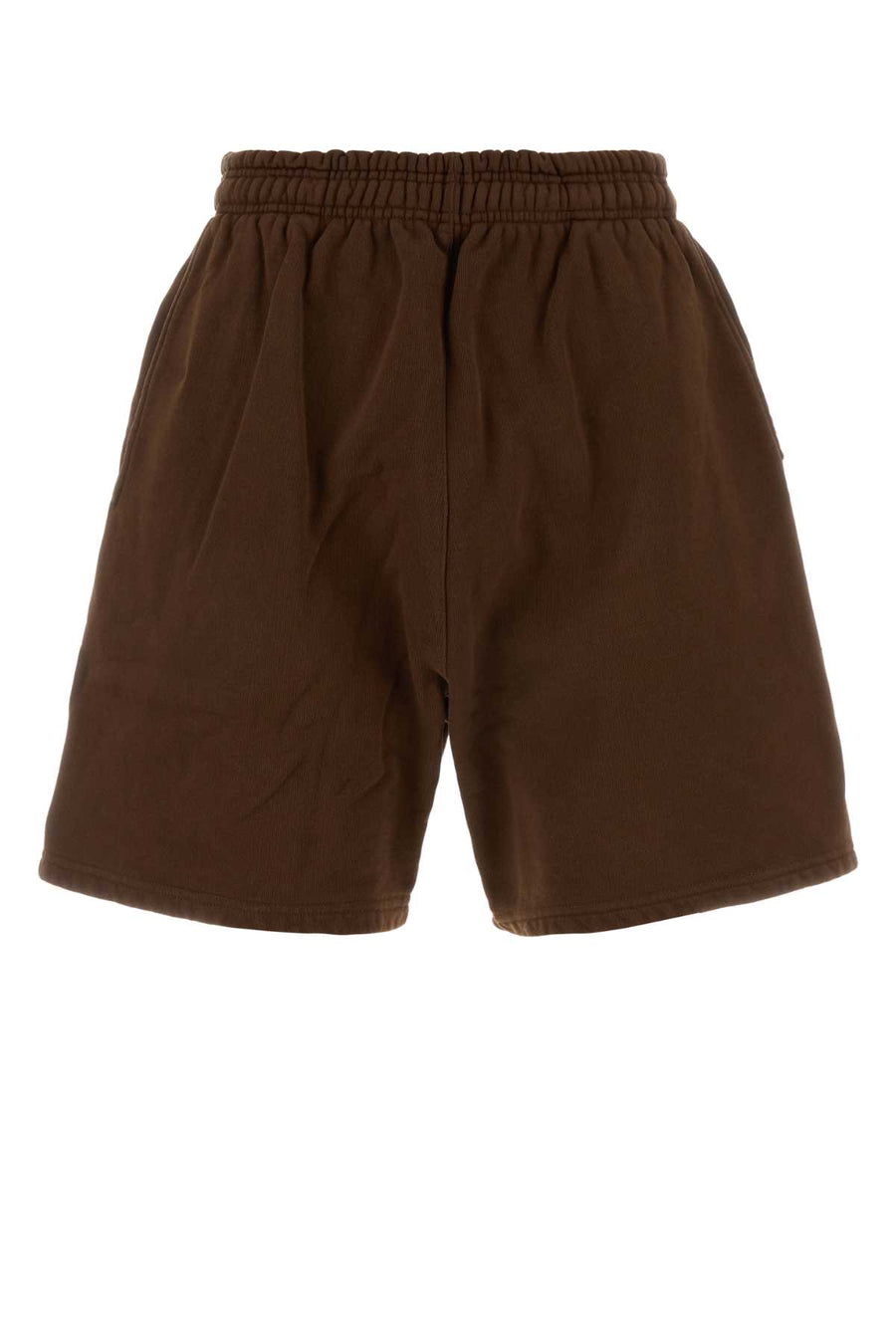 Entire Studios Sweatshort 100% Cotton bermuda shorts in brown
