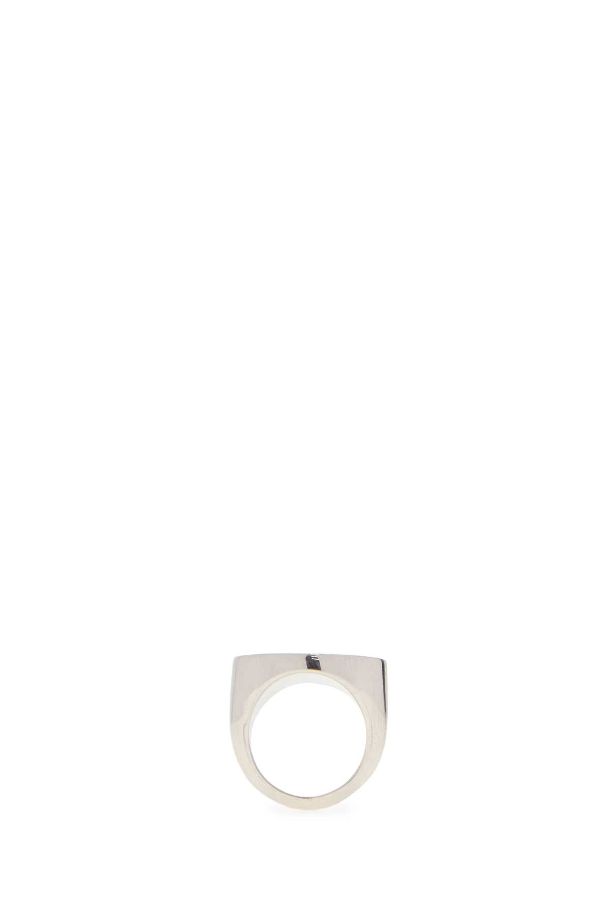 Silver Metal Ring Polished Palladio Spille