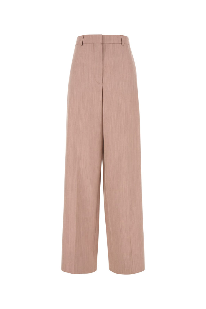 Dustypink T: Wool Pantaloni