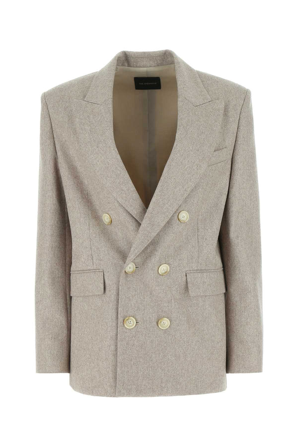 The Andamane Sand Exterior: 68% Virgin wool blazer in beige