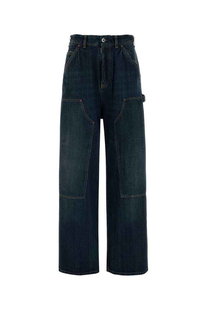 Denim Jeans Bluewash Exterior: Cotton