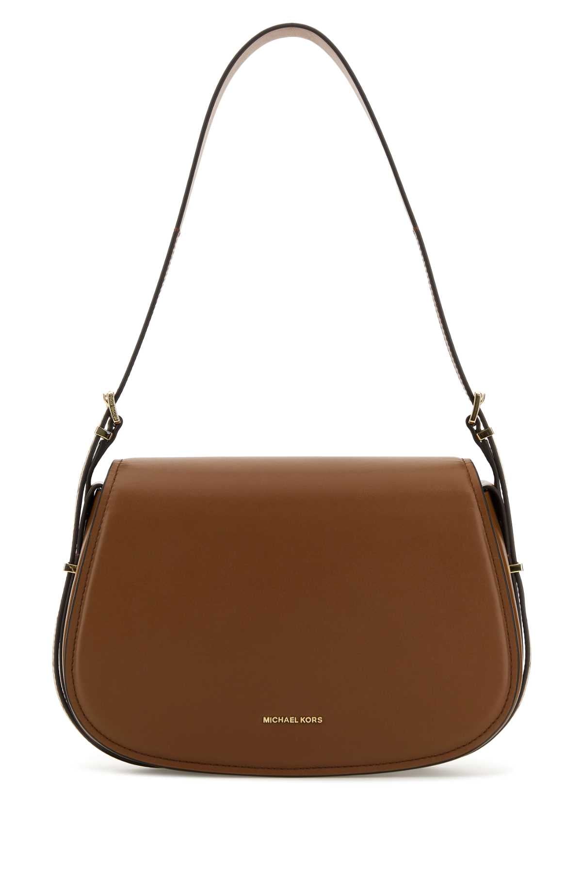 Caramel Leather Moore Shoulder Bag Luggage Borse A Mano