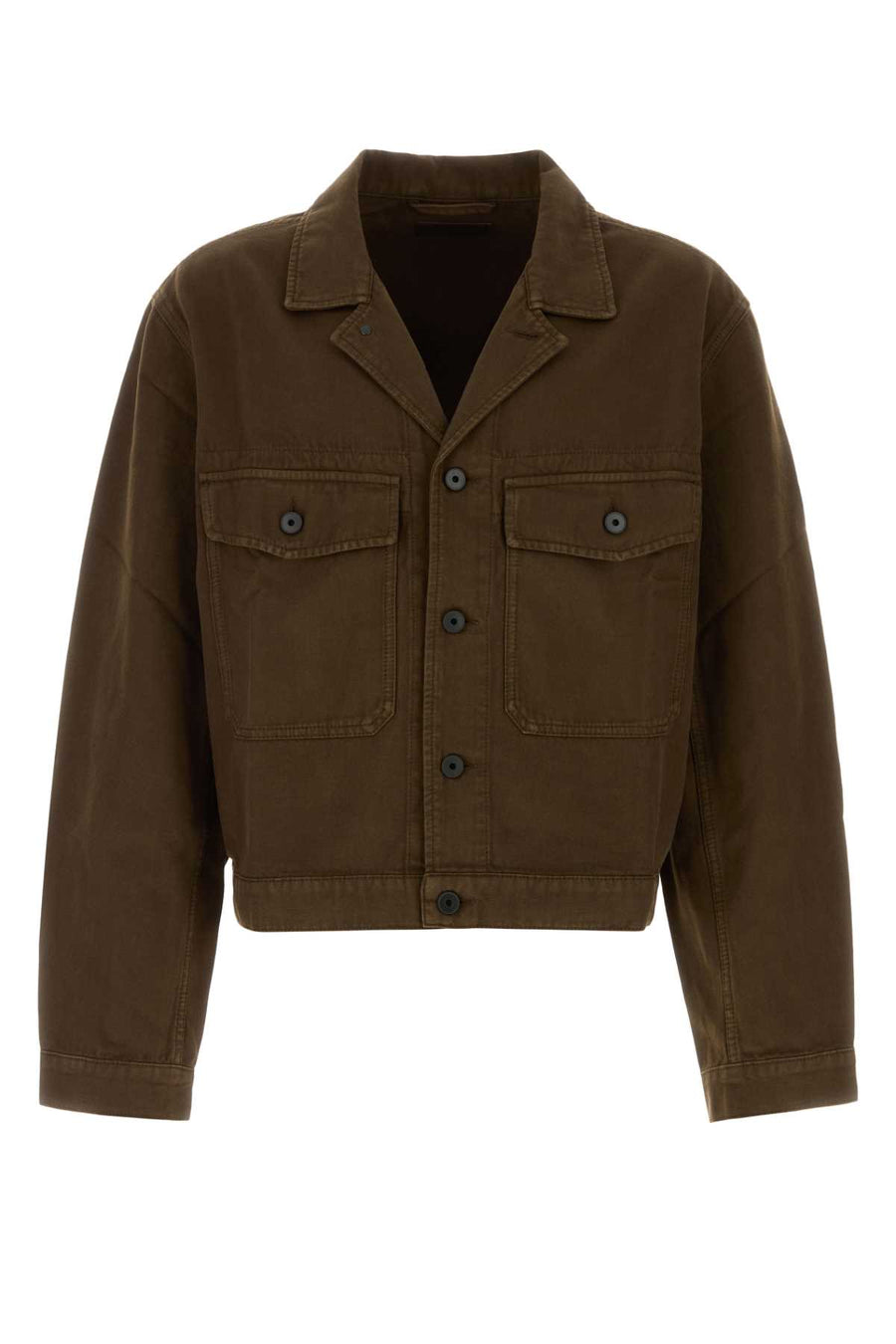 Lemaire Jacket 100% Cotton jacket in brown