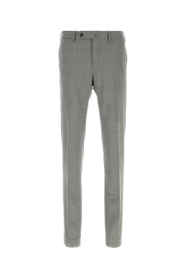 Pt Torino 95% Cotton chino pant in gray