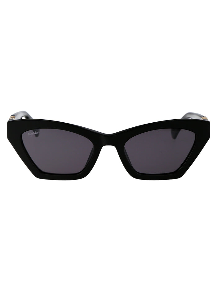 Mm0057 Nero Lucido / Fumo Acetate Sunglasses