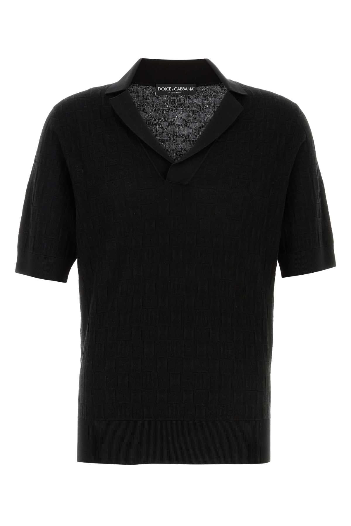 Gxz76tjbslx N0000 Nero Exterior: Silk Nylon Elastane Maglieria