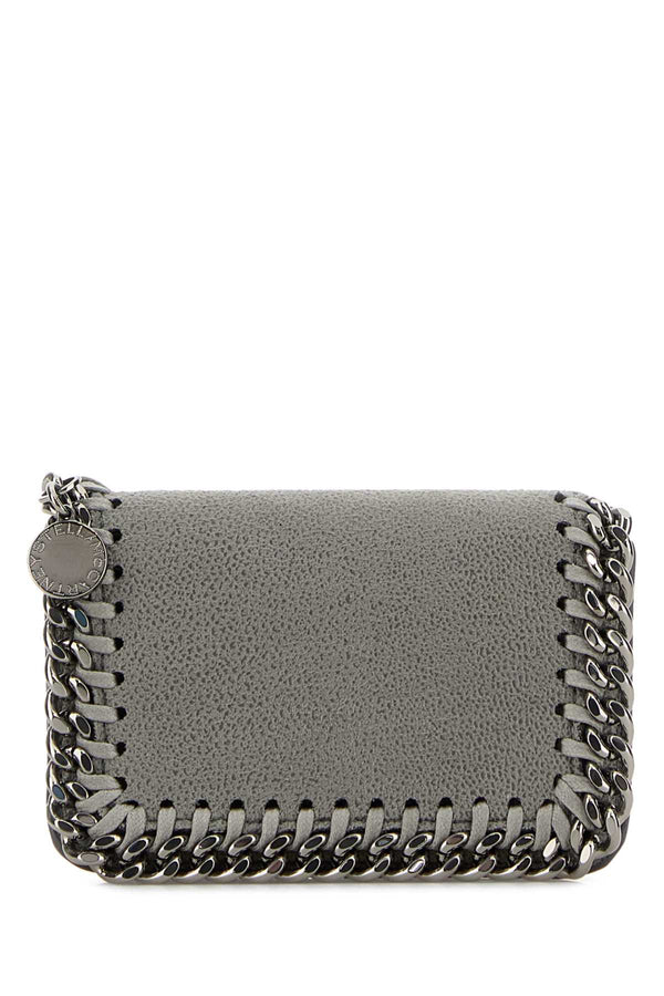 Stella McCartney 100% Polyester wallet in gray