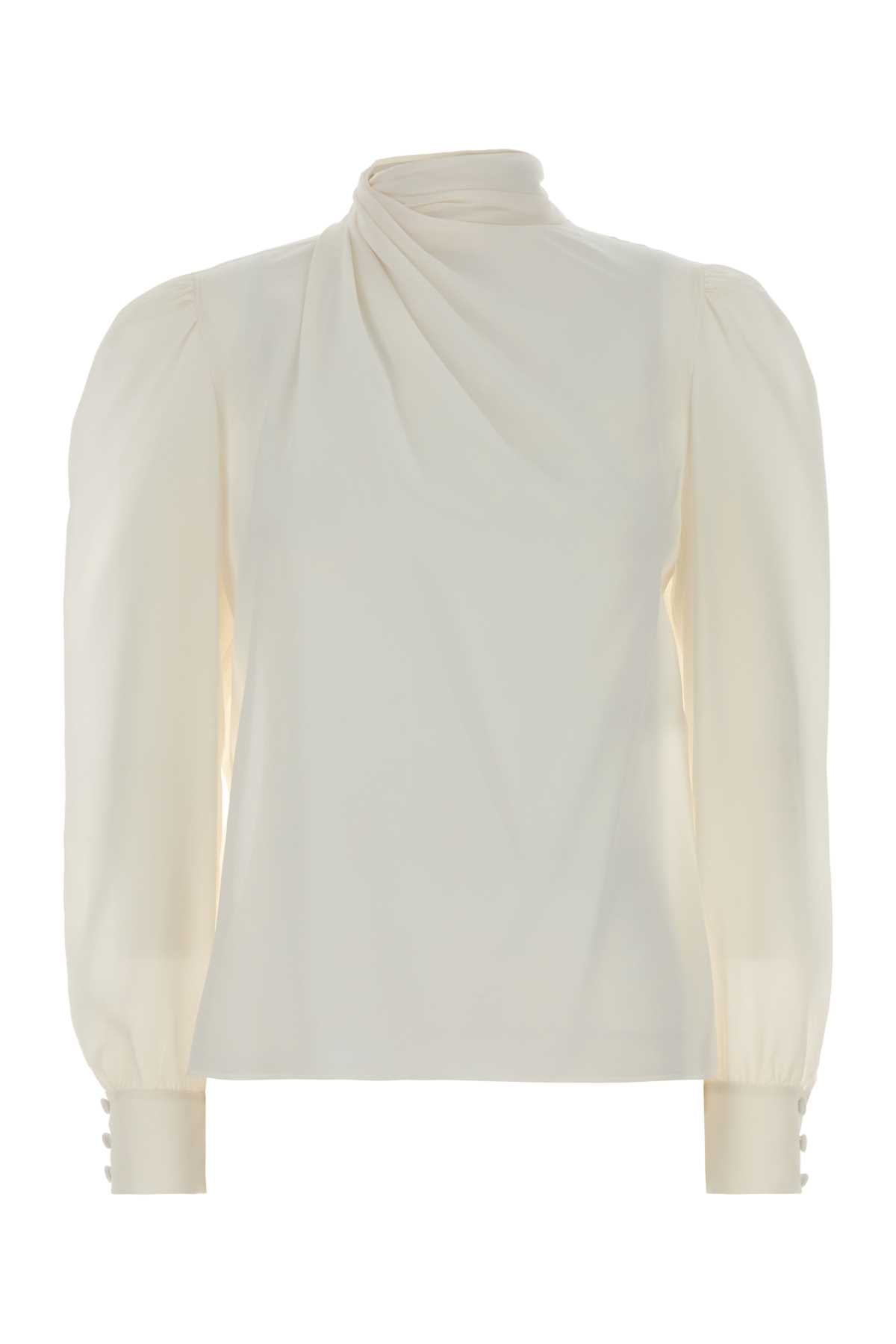 White Exterior: Silk Camicie