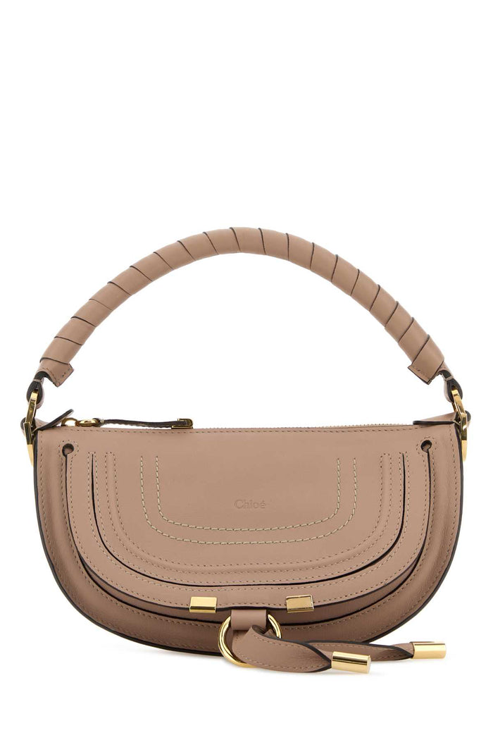 Antiqued Pink Leather Mini Marcie Shoulder Bag Woodsmoke Borse A Mano