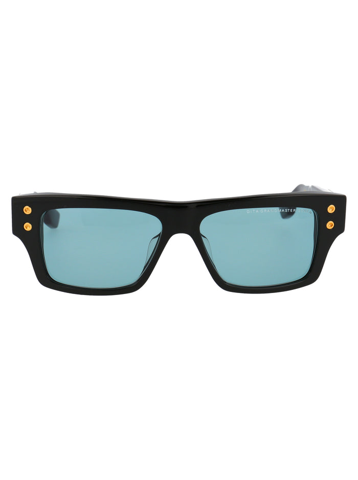 Dts407-A-01 01 Black - Yellow Gold Acetate Sunglasses