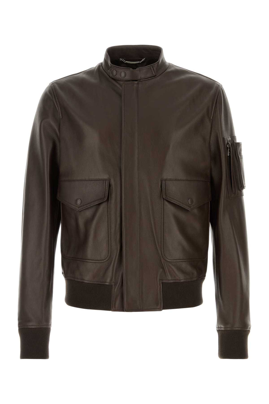 Dolce & Gabbana Exterior: 100% Lamb Lining: 100% Viscose jacket in brown