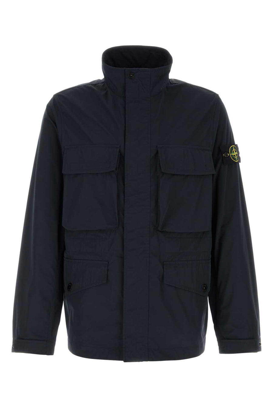 Stone Island 100% Polyester jacket in navy