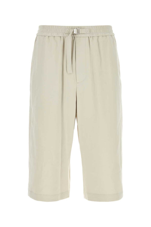 AMI Paris Shorts Bermuda Shorts — Beige