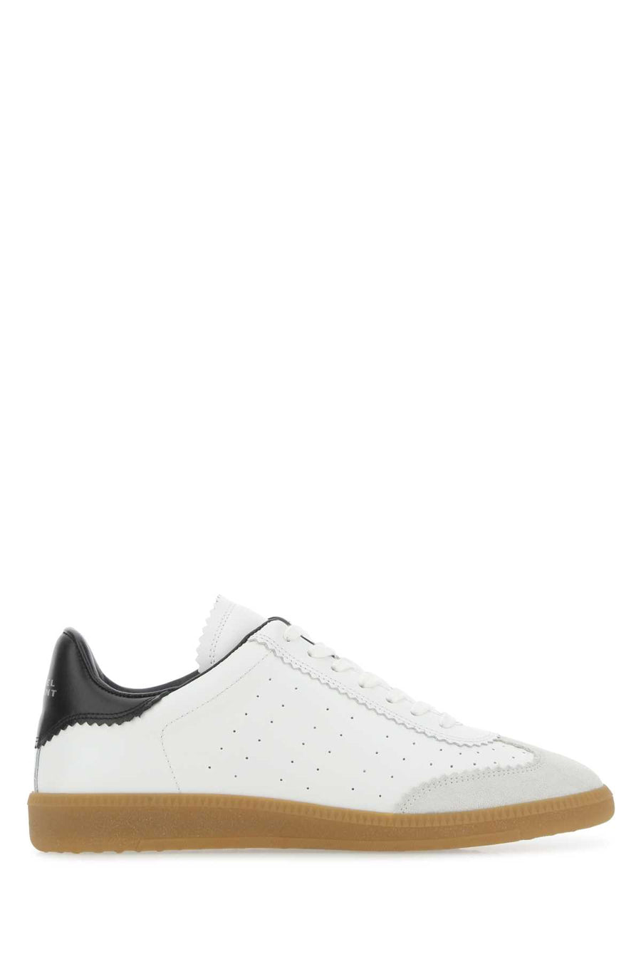 Isabel Marant 100% bovine leather upper sneakers in white