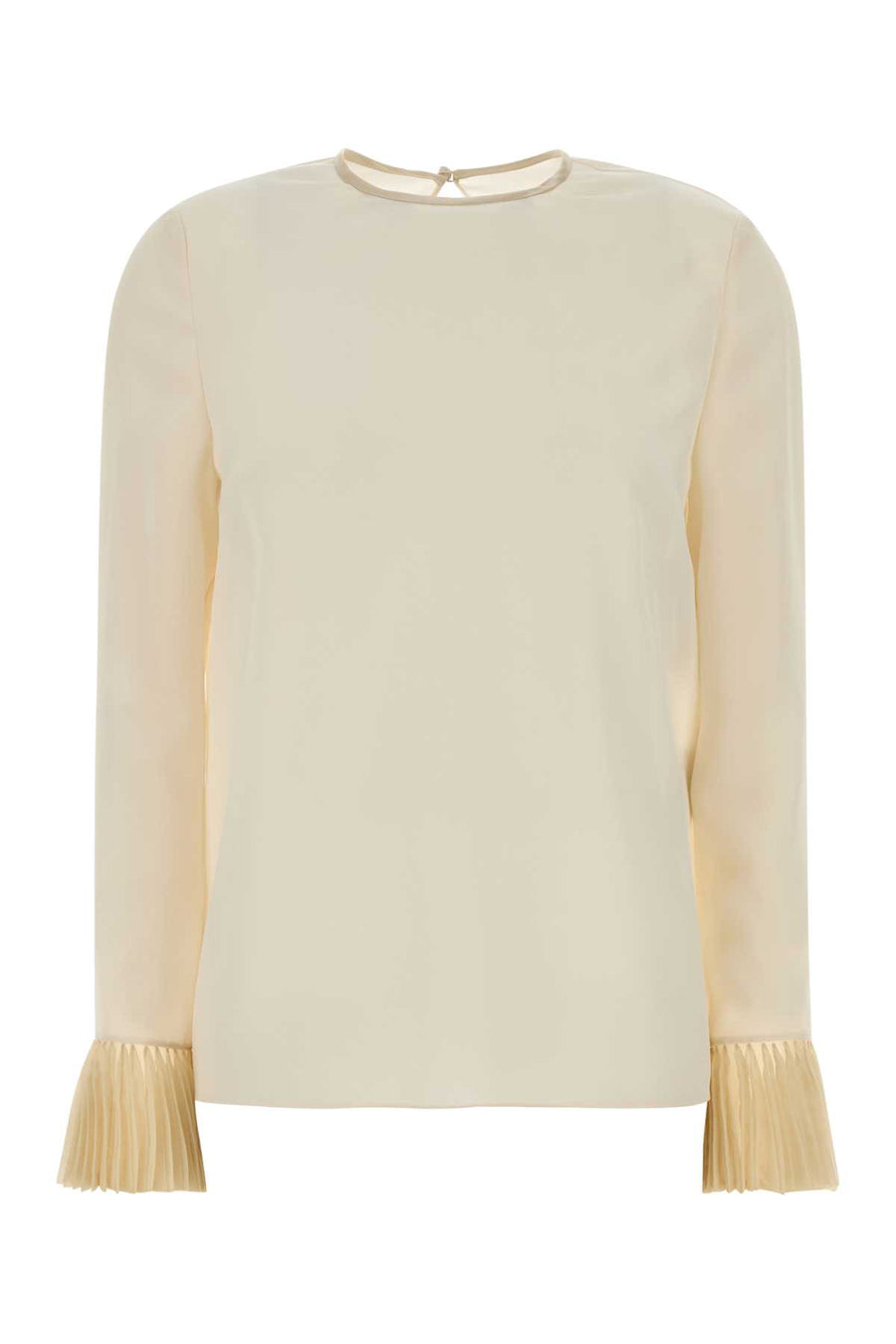 Valentino Garavani Graphic 100% Silk blouse in beige