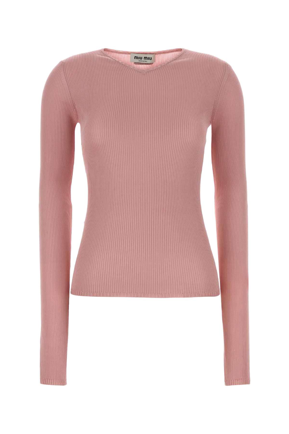 Pink Silk T-Shirt Begonia