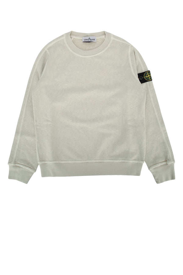 Stone Island Kids Cotton sweatshirt in beige