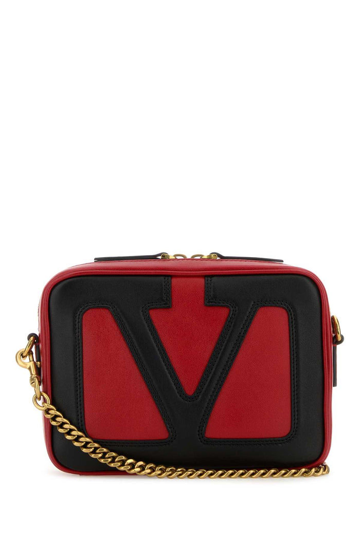 Red Nappa Leather Viva Superstar Crossbody Bag Rougecouturenero Borse A Tracolla