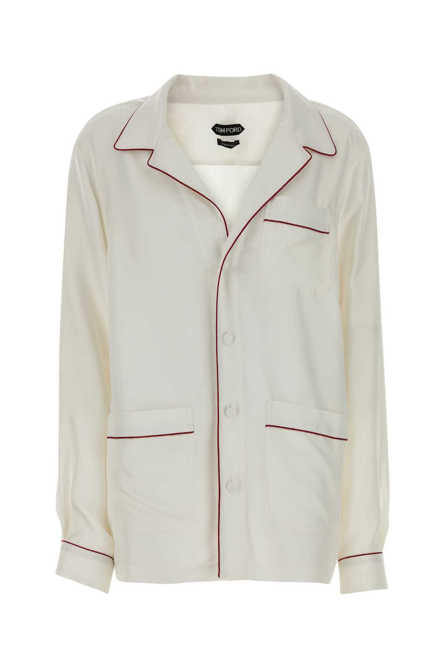 Tom Ford 100% silk shirt in white