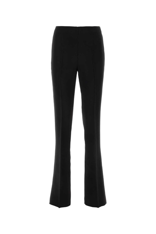 Ferragamo 94% Viscose trouser in black