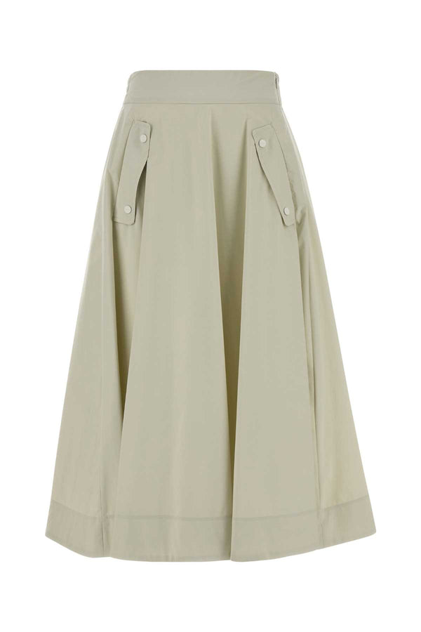 Herno Laminar Exterior: 100% Nylon skirt in beige